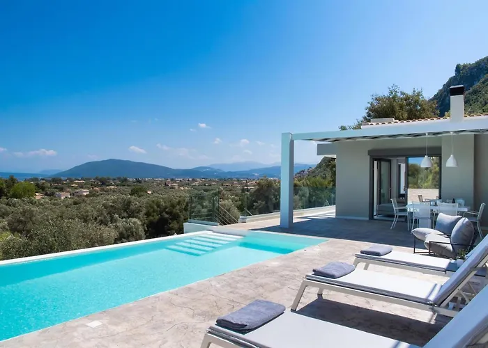 Anthos - Fresh Modern Villa, Pool, Close To The Villa Agios Ioannis (Lefkada)