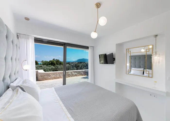 Anthos - Fresh Modern Villa, Pool, Close To The Agios Ioannis (Lefkada)